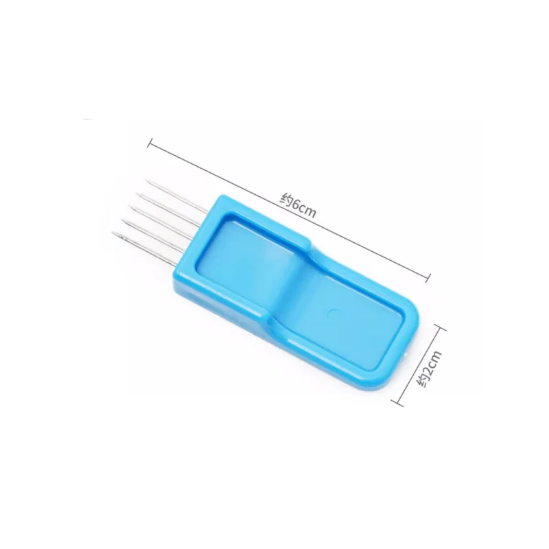 1Pc Pottery Tools Five Pin Scratcher Ceramic Clay Brushing Mud Board Adhesion DIY Sculpting Shaping Texture Tool