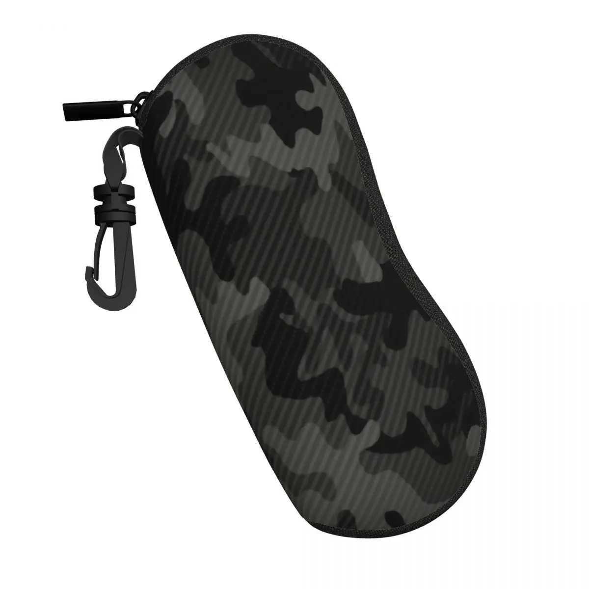Custom Carbon Camo Shell Eyeglasses Case Women Men Cute Army Military Camouflage Glasses Case Sunglasses Box Pouch