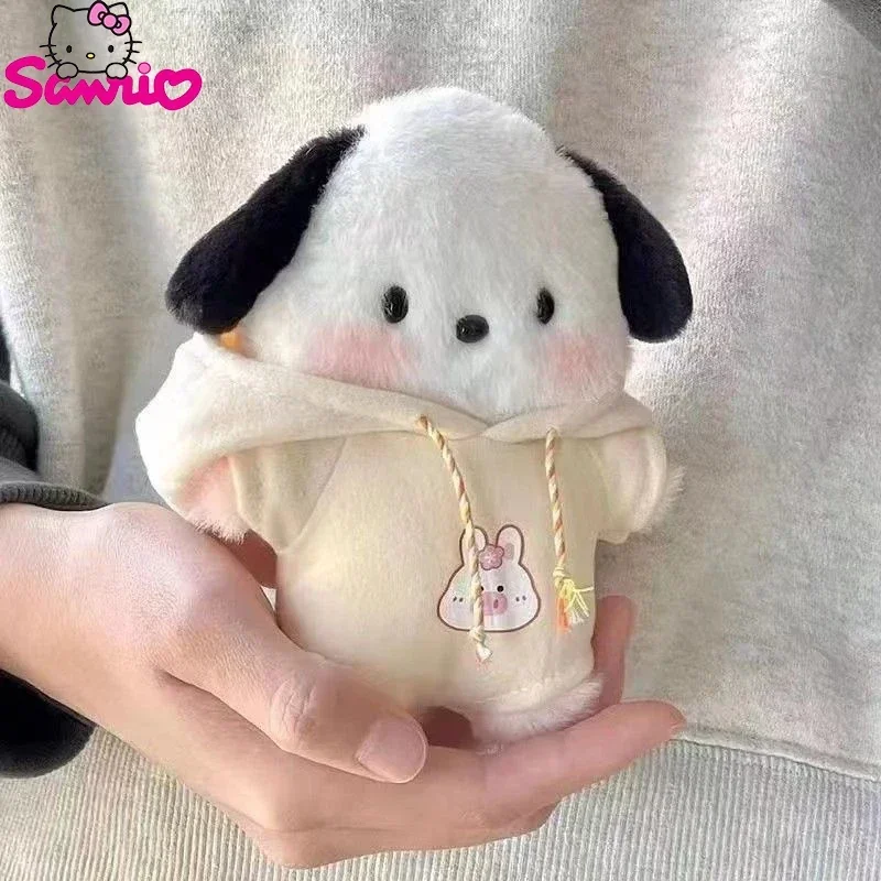 Pochacco Plush Key Chain Sanrio Cute Doll Girl Diy Plush Bag Pendant Kawaii Room Decoration Children Pillow Couple Gift Cute