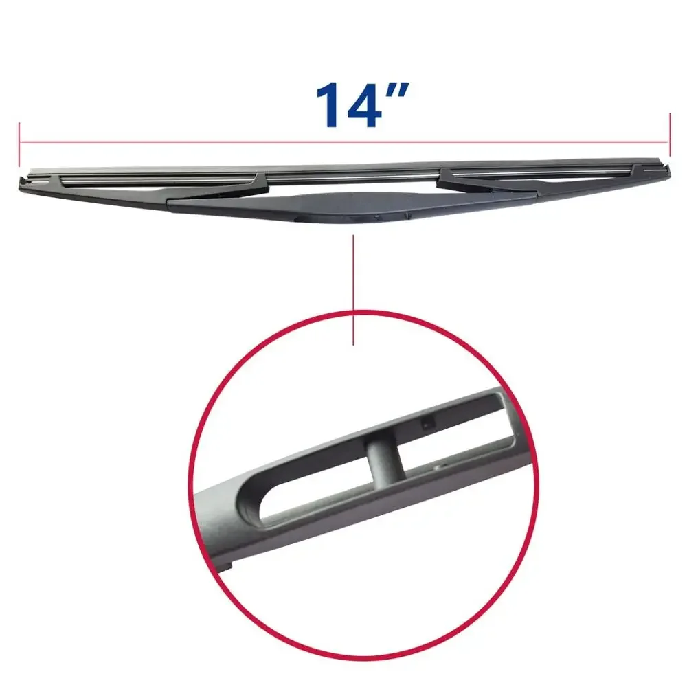 1PC Auto Heckscheibenwischerblatt 14" Windschutzscheibe Scheibenwischer Zubehör passend für Subaru Outback YC102011-outback
