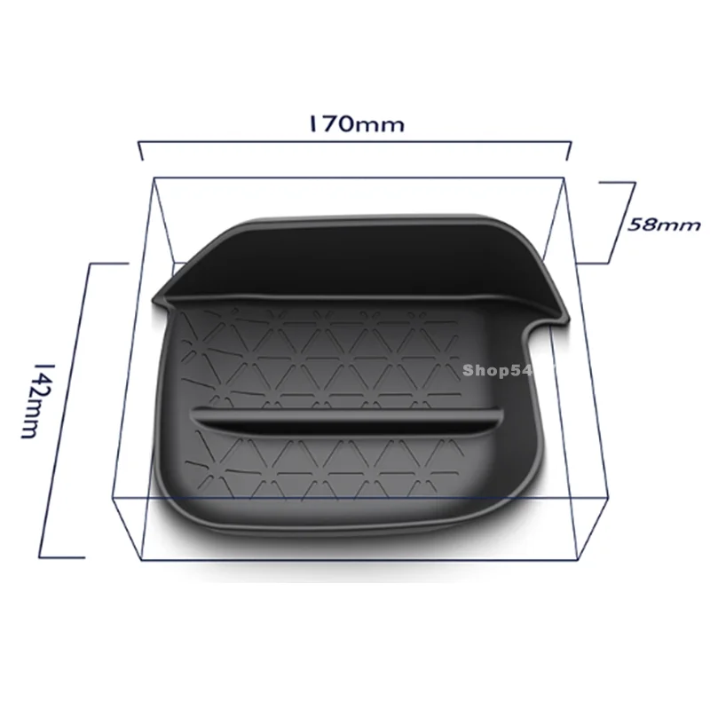 صندوق تخزين السائق صندوق تخزين مخفي لملحقات Toyota RAV4 الداخلية 2020 2021 2022 2023 2024 2025 #6