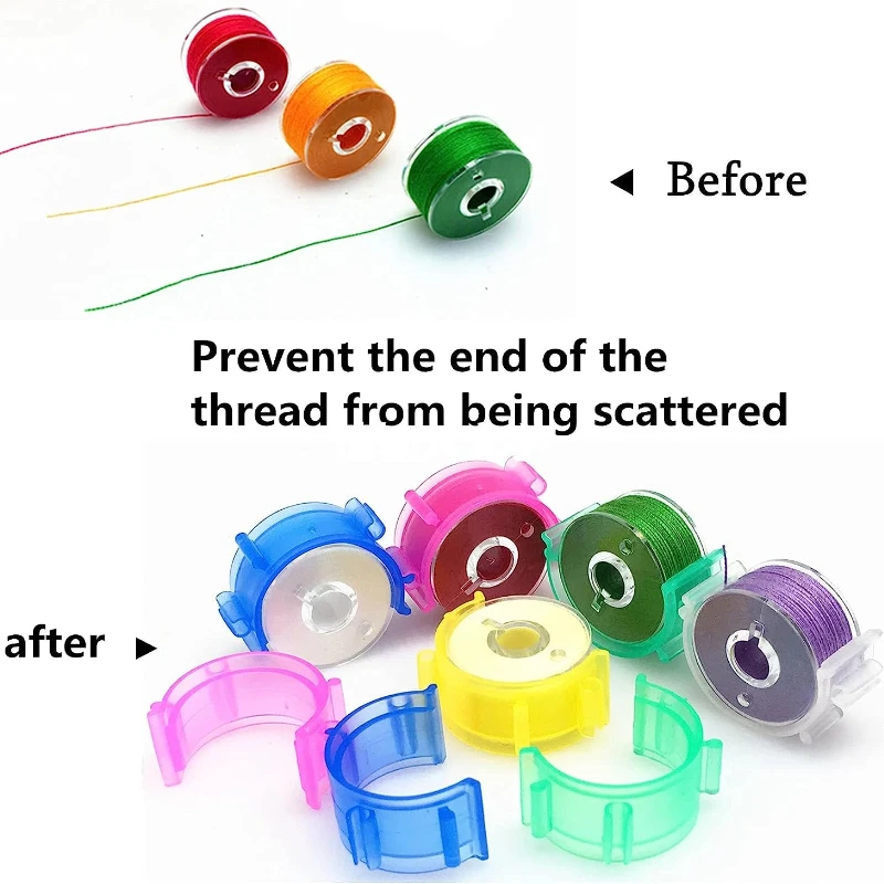 Spool Clip Bobbin Clip with Thread Locking Function