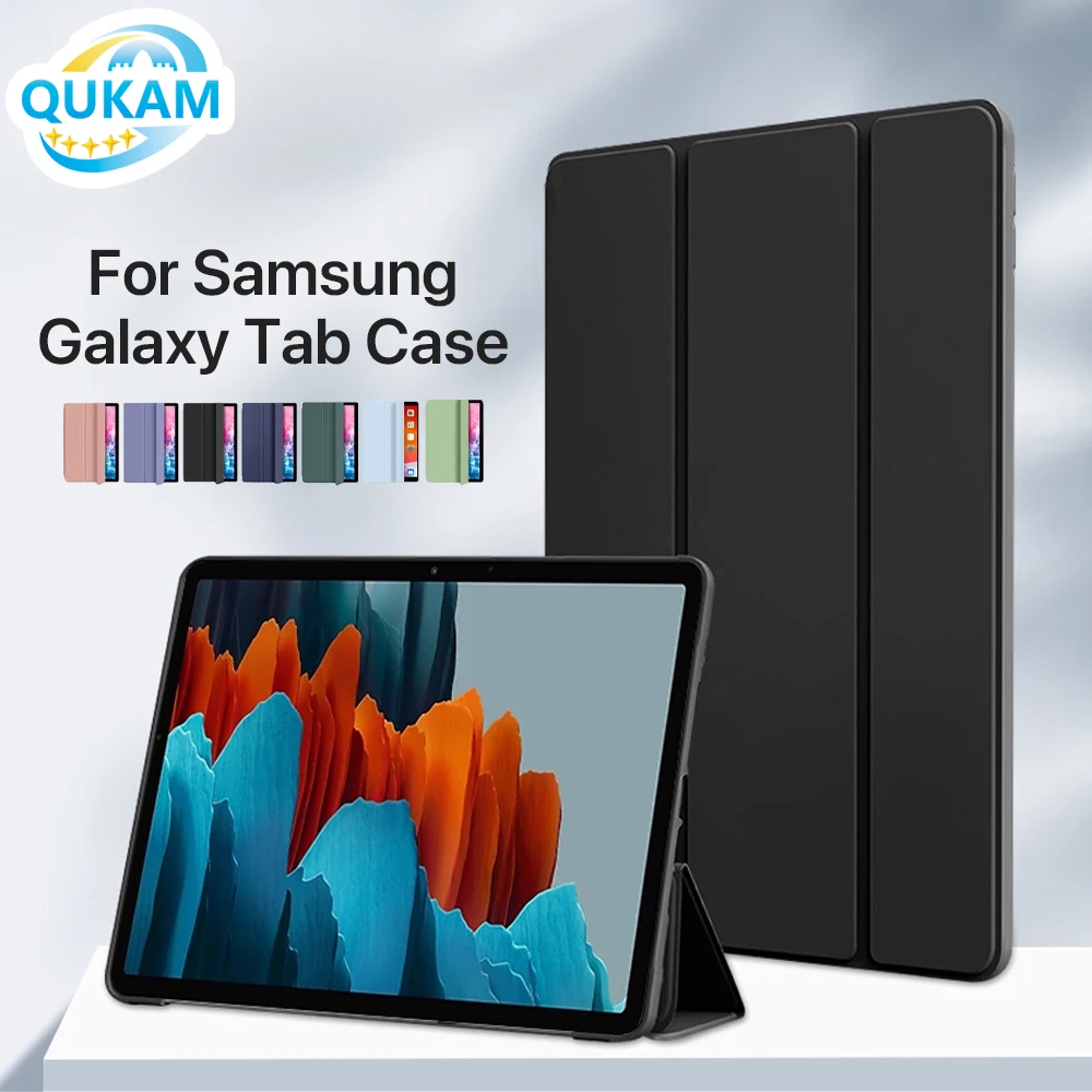 2025 Tablet-Abdeckung für Samsung Galaxy Tab A9 Plus 11 Zoll Smart Case A7 A8 A9 S6 LITE S7+ S8+ S9+ S7FE Trifold Soft Back Stand Case