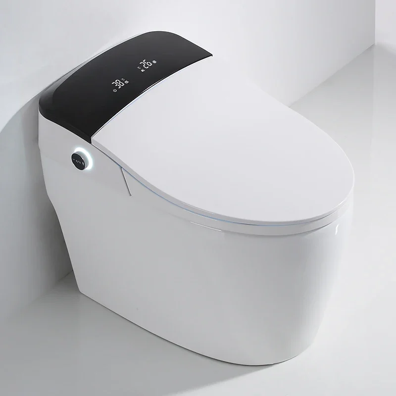 Rinse automatic open lid smart toilet bathroom automatic toilet