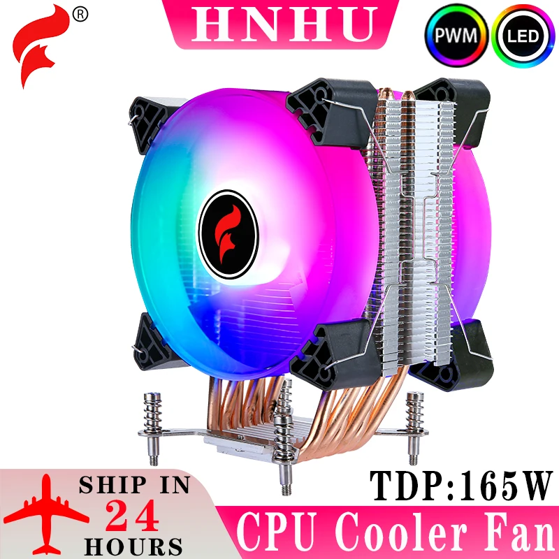 

HNHU Cpu Fan Cooler 4/6 Heat Pipe x79 x99 Processor PC 120mm fans 4PinPWM Air-cooled Compatible LGA2011 2066 115x 1200 1700 18xx