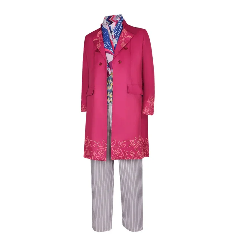 ويلي تأثيري فيلم الشوكولاته عامل زي للرجال ، الزي هالوين ، تمويه الكبار لعب الادور ، دعوى الحزب