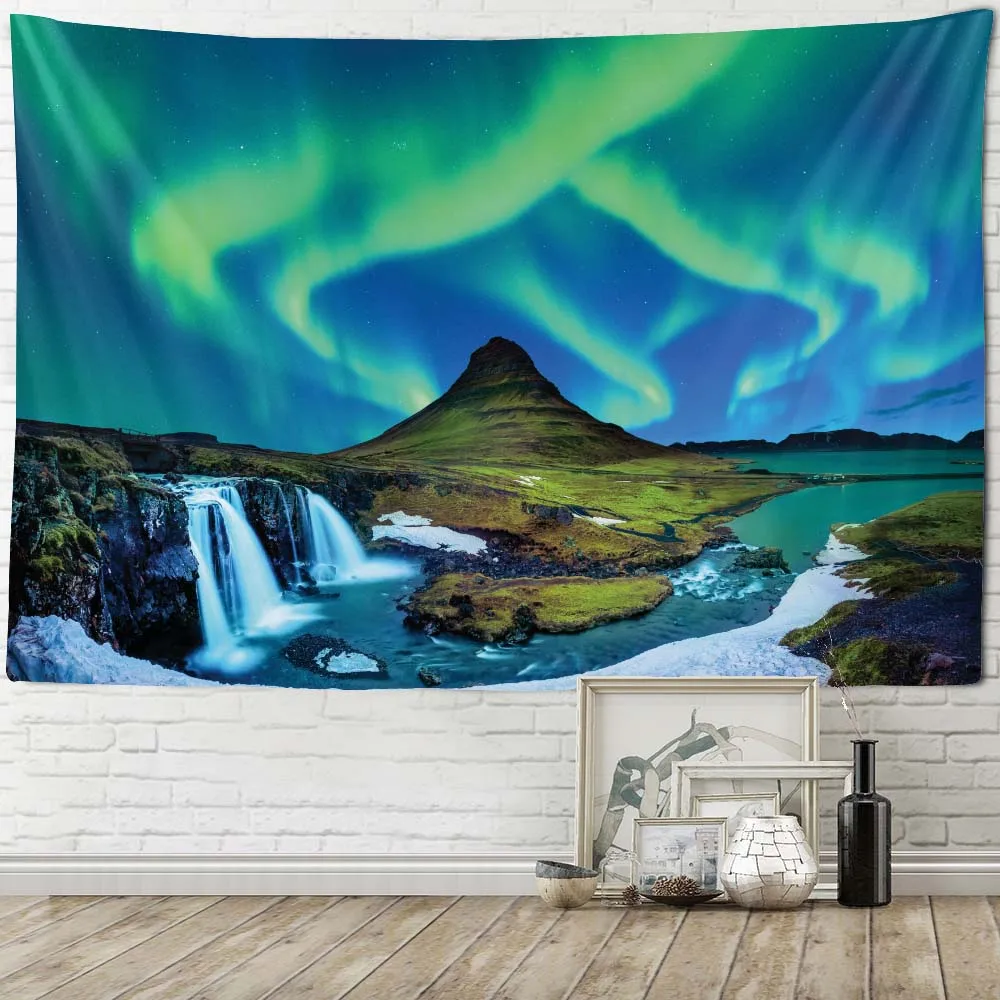 

Nature Landscape Big Tapestry Sunset Wall Hanging Bohemian Psychedelic Home Fabric Decor Bedroom Living Room Hippie Wall Decor