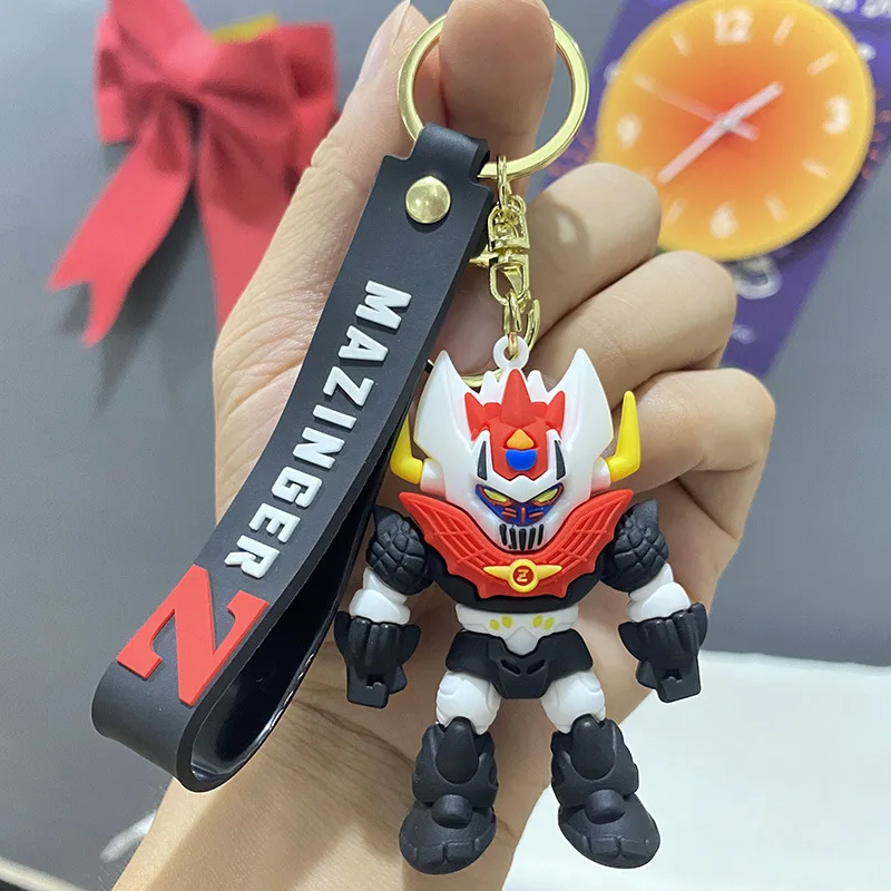 شيطان الميكانيكية المحارب الحديد درع العالمي رجل روبوت Gundam سيارة المفاتيح قلادة حقيبة سلسلة التبعي #6