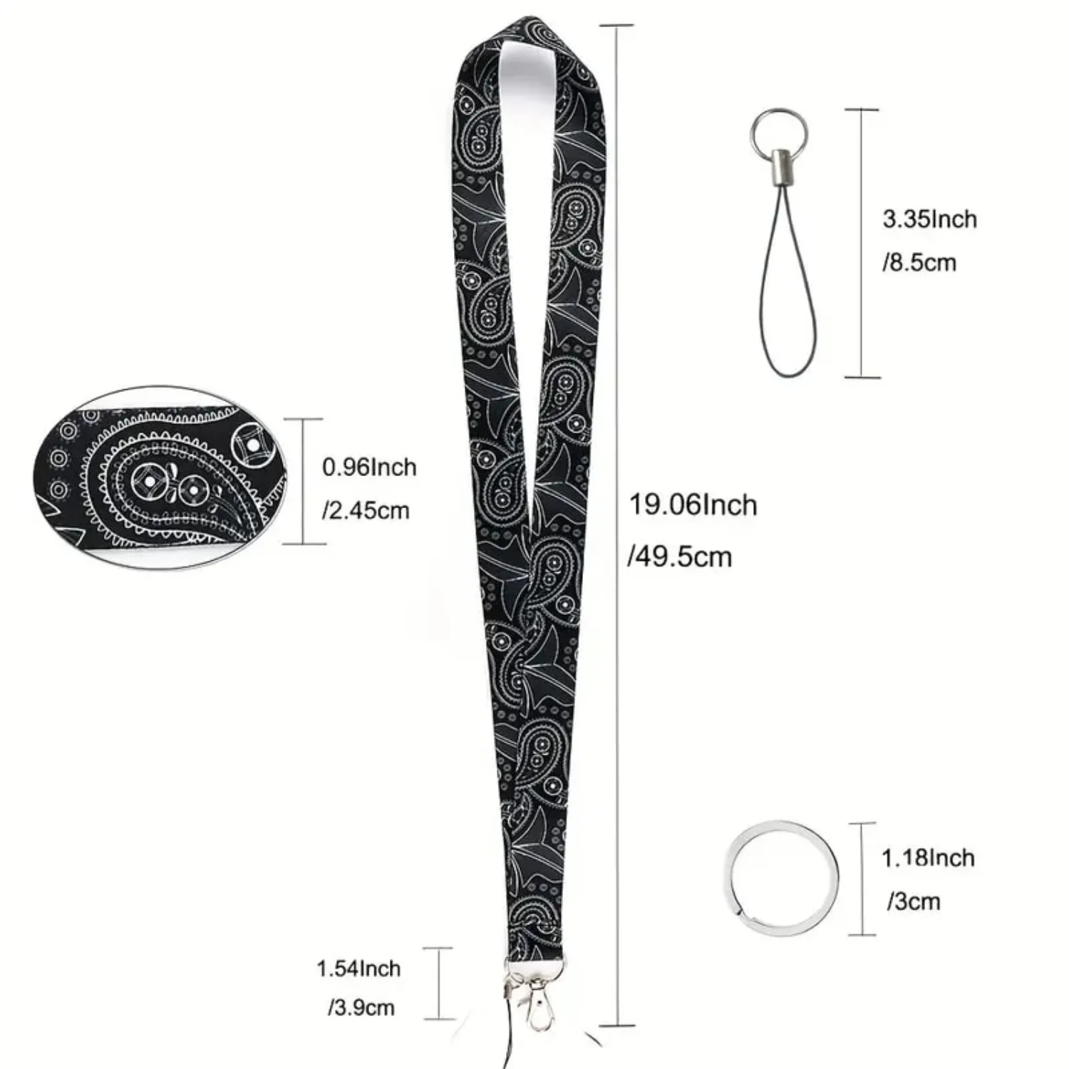 Vintage Game Neck Strap Lanyards For Keys Badge Holder ID Credit Card Phone Charm Detachable