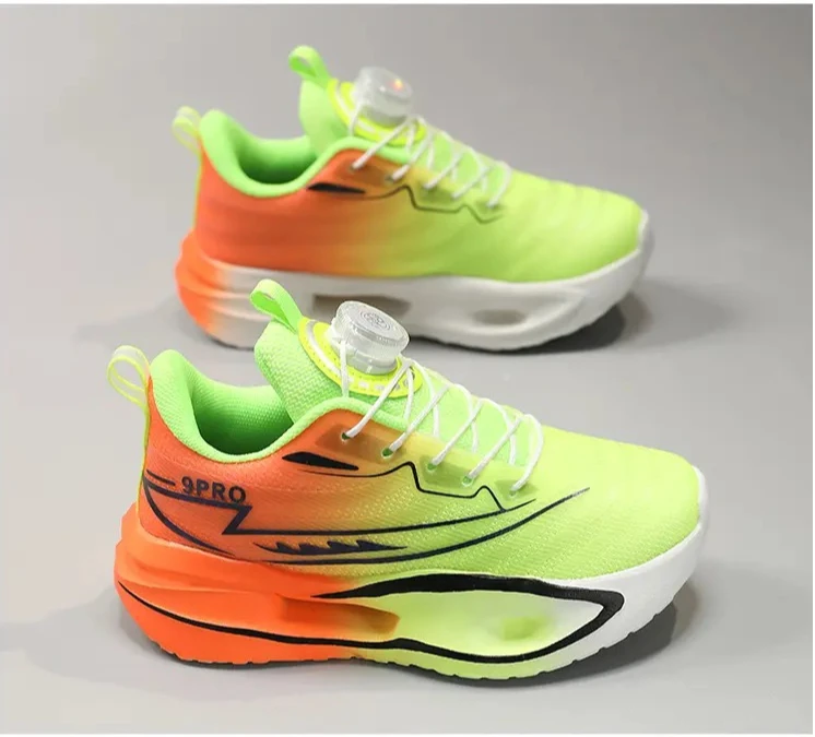 

Children's fashion lightweight breathable running shoes Anti-slip Cushioned Comfortable Racing Training s kids sneakers