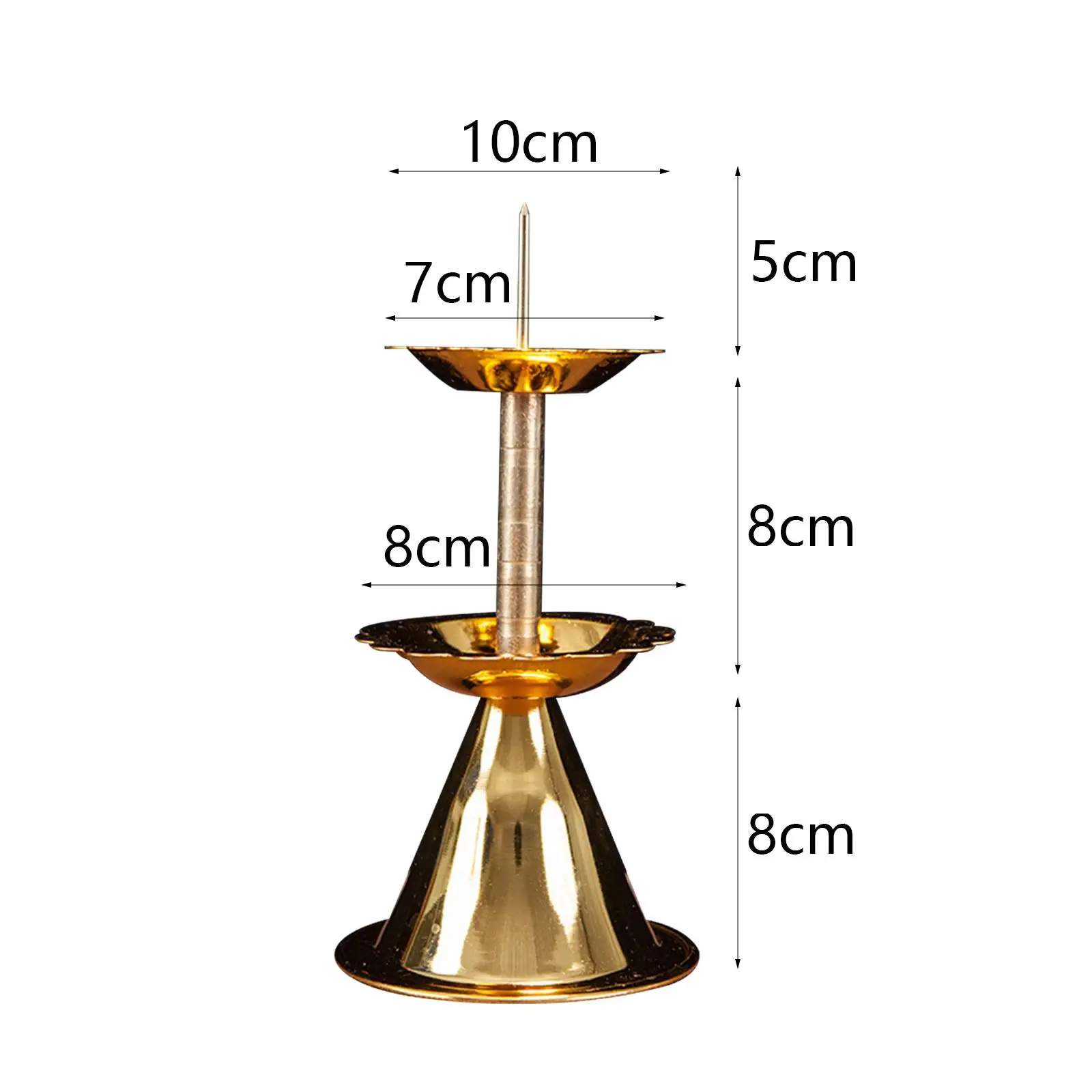 2 pz buddista Tealight portacandele partito candelabri candeliere in metallo per inaugurazione della casa mensola sala da pranzo Hotel fattoria