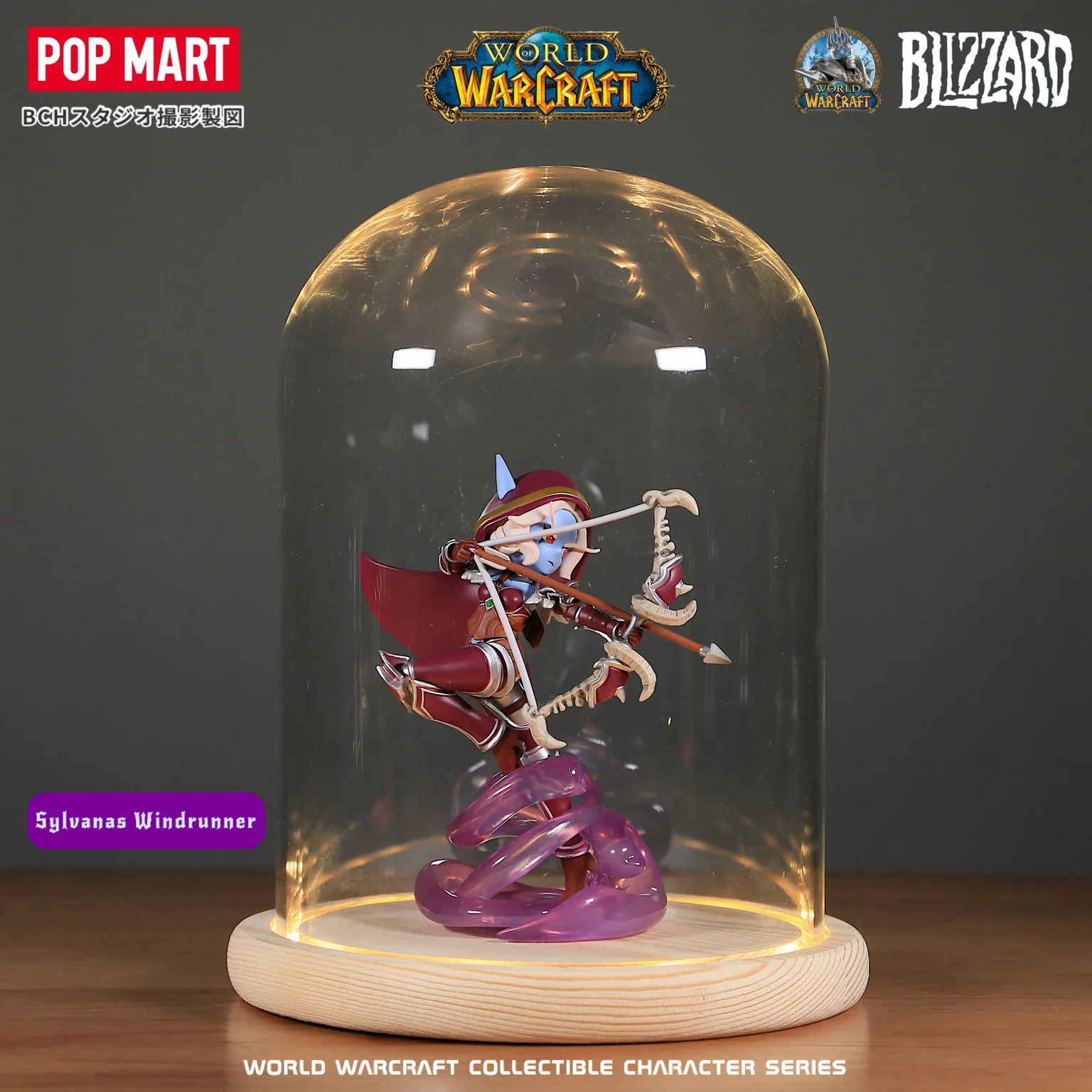 World Of Warcraft Game Bandai Genuine Original Popmt Illidan Game Anime Figure Model Toy Doll Kawaii Gift