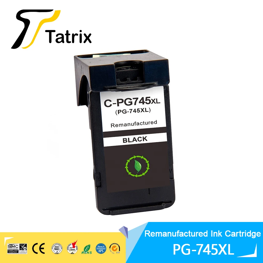 Tatrix PG 745 CL 746 PG-745 CL-746 PG745 CL746 Remanufactured Color Inkjet Ink Cartridge for Canon PIXMA MG3070 MG2570 Printer