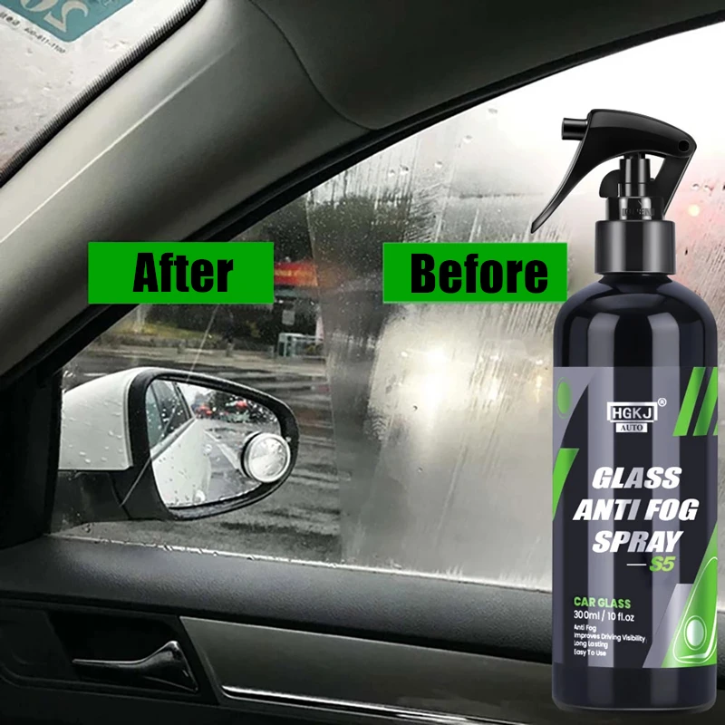 S5 Glass Anti Fog Spray Antifog Coating Liquid Car Windows Screens Windshields Goggles Defogging Auto Detailing Accessories HGKJ