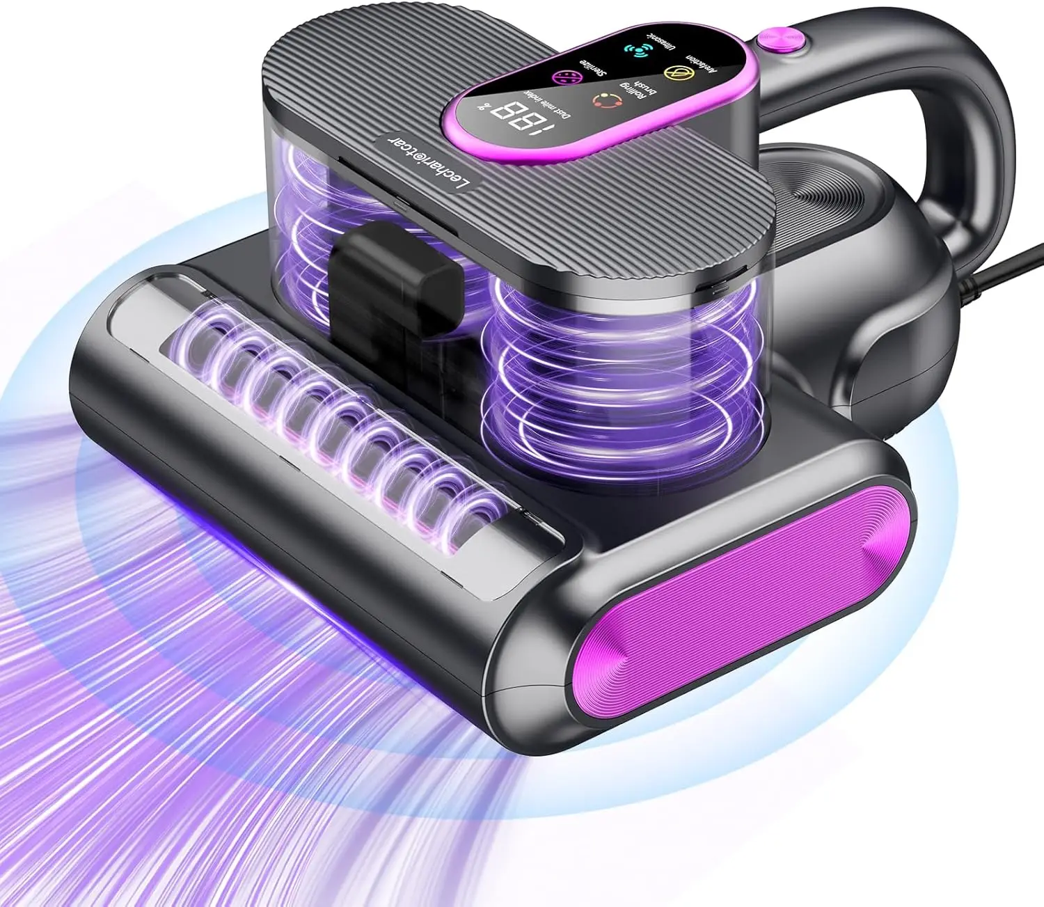 

15kPa Mattress Vacuum Cleaner with UV-C Light, 500W Motor for Bed Sofa Furniture, Includes Filter