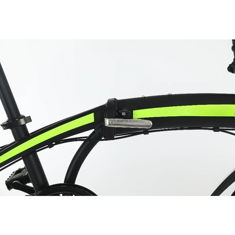Steel Aluminum Alloy Folding Bicycle 20 Inch 7 Speed Disc Brake Portable Adult City Bike 150kg Load
