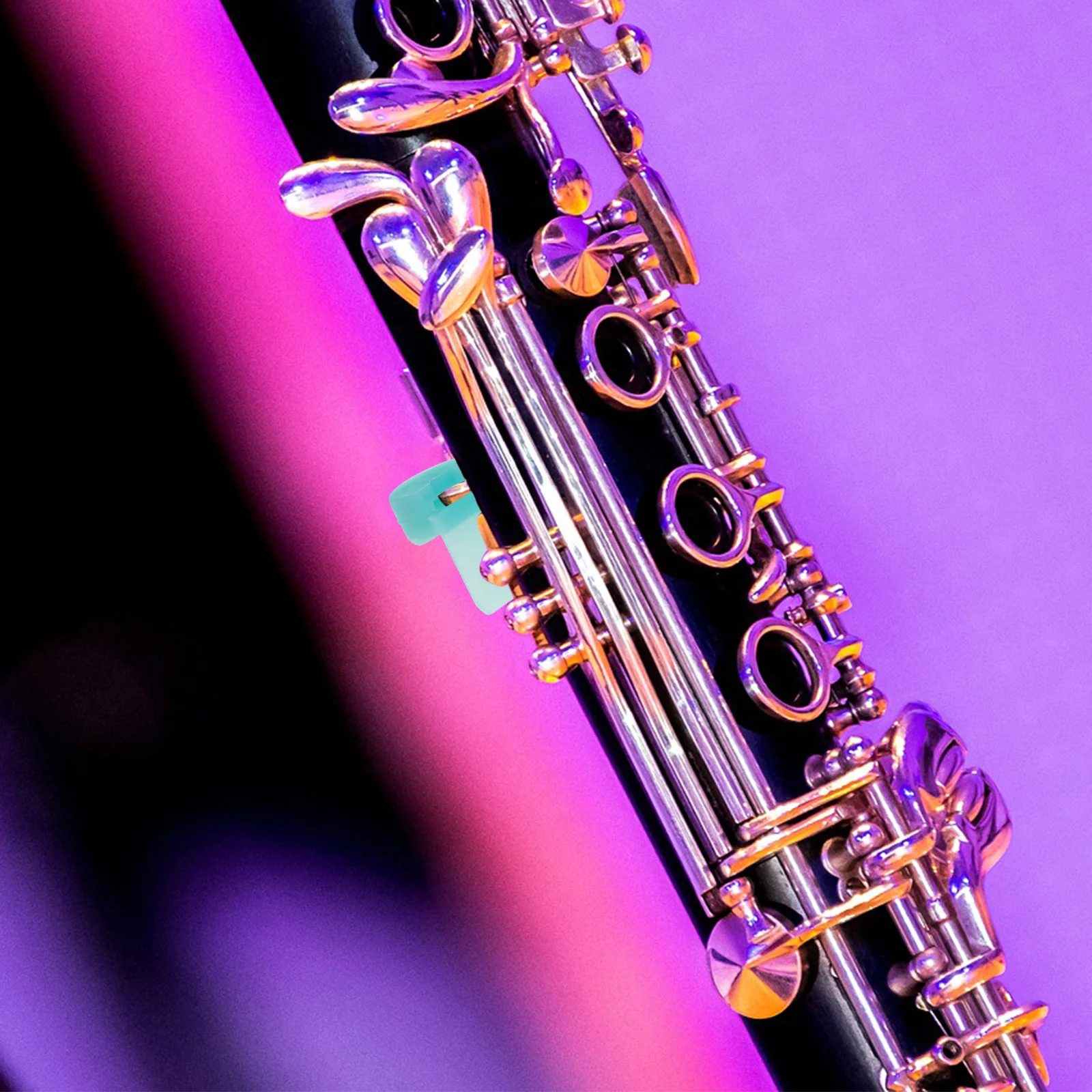 

5Pcs Silicone Clarinet Thumb Rest Cushion Enhanced Durability with Antislip Texture Clarinet Finger Rest Replacement Part