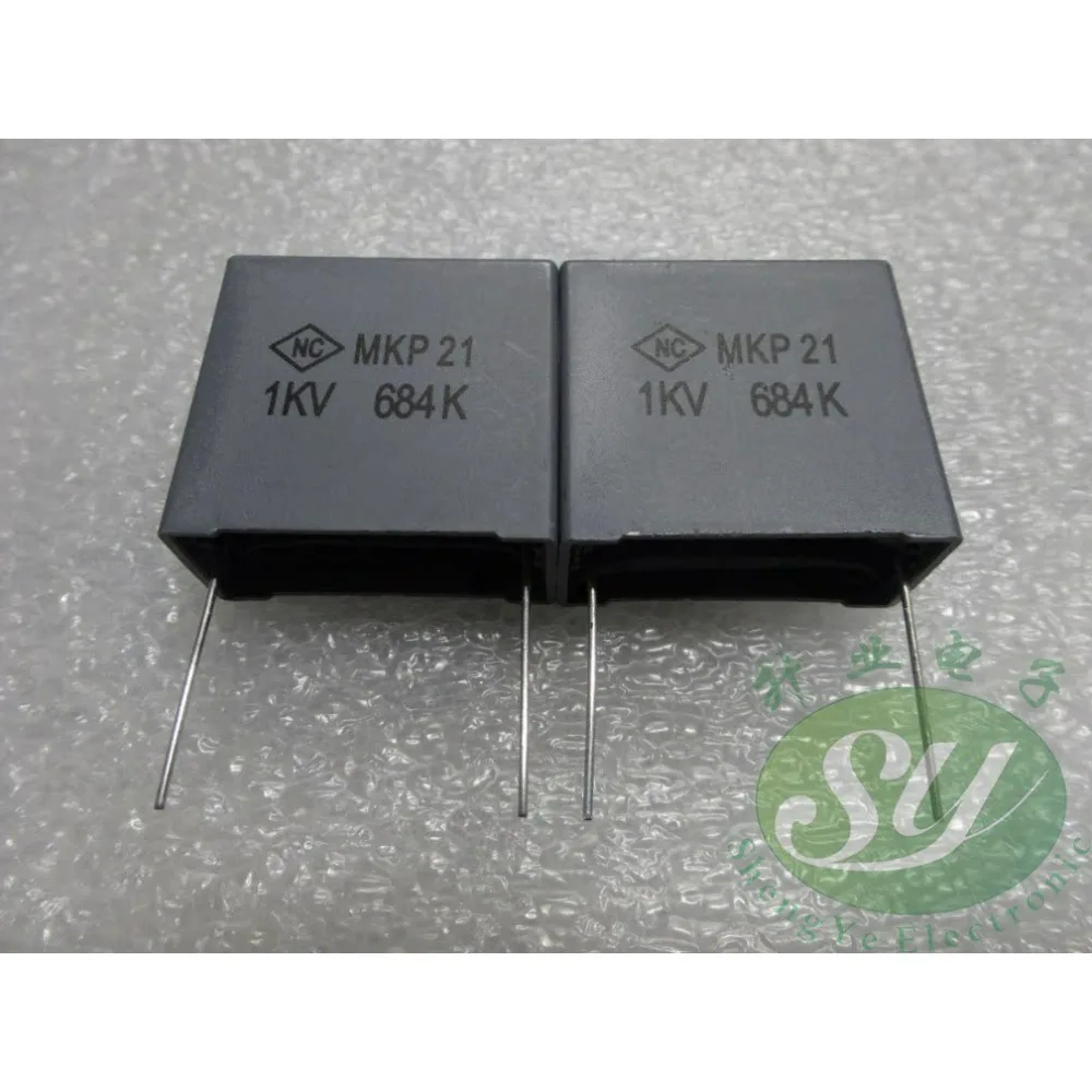 

MKP21 0.68uf/1000v 680nf u68 684 Brand New 28mm Film Capacitor