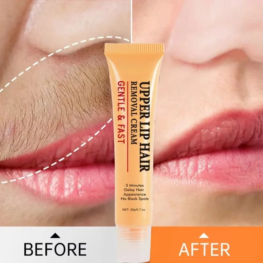 Crema de depilación rápida de 3 minutos, inhibidor indoloro del crecimiento del cabello, labio, cara, brazo, axila, pierna, depilatorio permanente para hombres y mujeres, cuidado