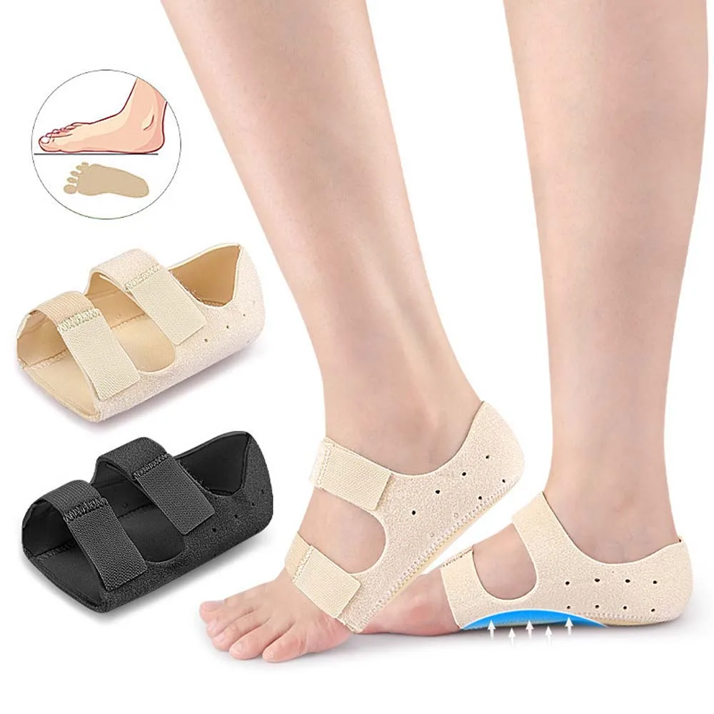 Flatfoot Arch Orthotic Insoles Foot Shock-absorber Foot Care Tools Arch Support Sleeves Cushion Padding Soft