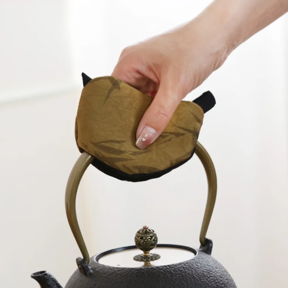 Cute Cloth Pot Holder Bird Anti Scald Handle Grip Thick Heat Insulate Oven Glove Cooking Use