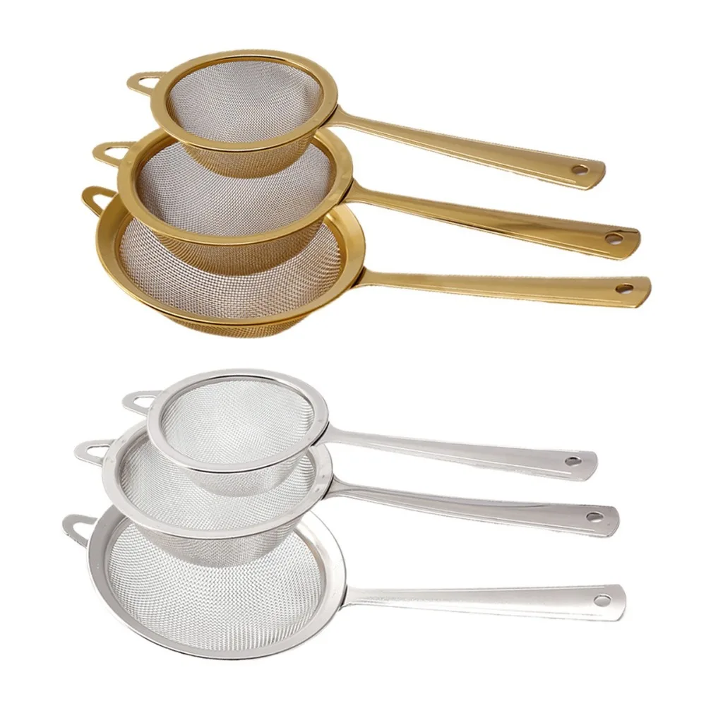 

New Stainless Steel Matcha Sifter Easy to Clean Rust-Proof Fine Mesh Strainer Very Fine Mesh Small Tea Strainer for Kitchen