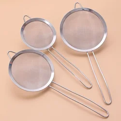 3pcs/set Stainless steel  Wire Fine Mesh Oil Strainer Flour Colander Sieve Sifter Pastry Baking Tools kitchen accessories