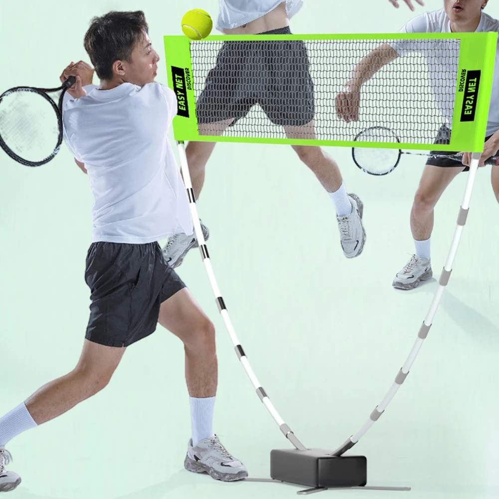 

Профессиональная сетка для бадминтона, тренировочная сетка для бадминтона, портативная теннисная сетка, регулируемая по высоте волейбольная сетка для улицы и помещения