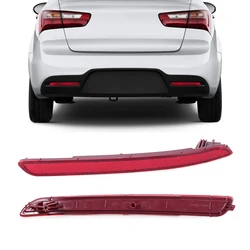 Car Rear Tail Bumper Reflector For KIA RIO Sedan 4 Doors 2012 2013 2014 2015 924051W000 Rear Bumper Trim-Reflector Side Cover