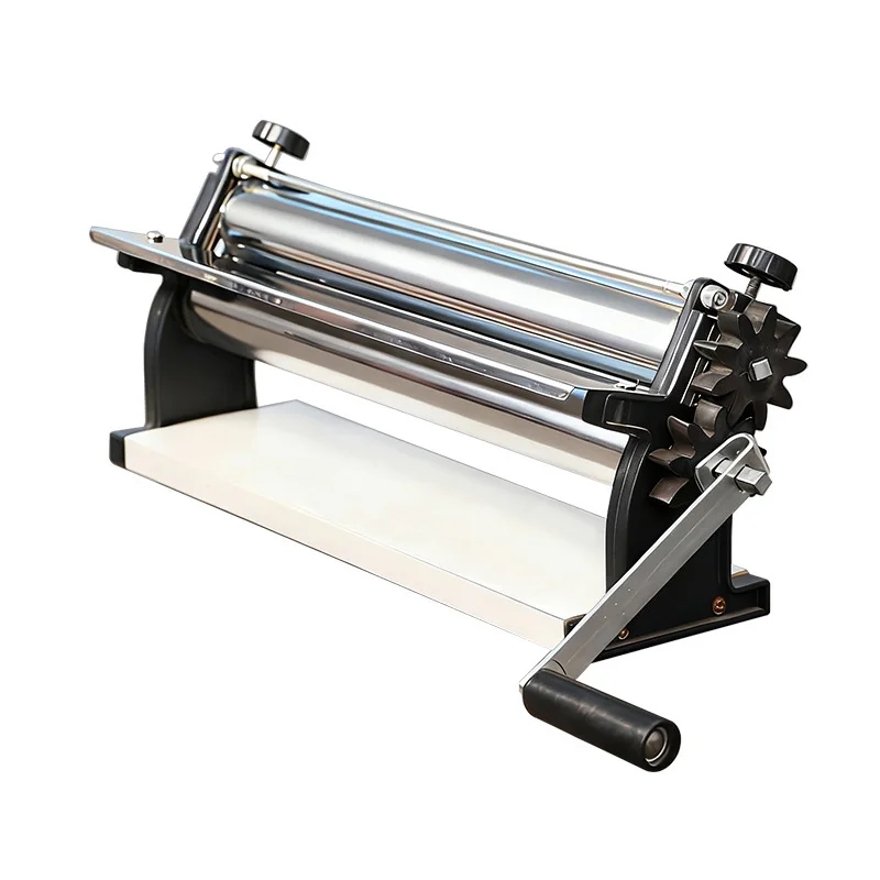 

Manual Pasta Roller Pizza Dough Roller Stainless Steel Pasta Roller Hand-Crank Pasta Machine Snack Shop Specialty