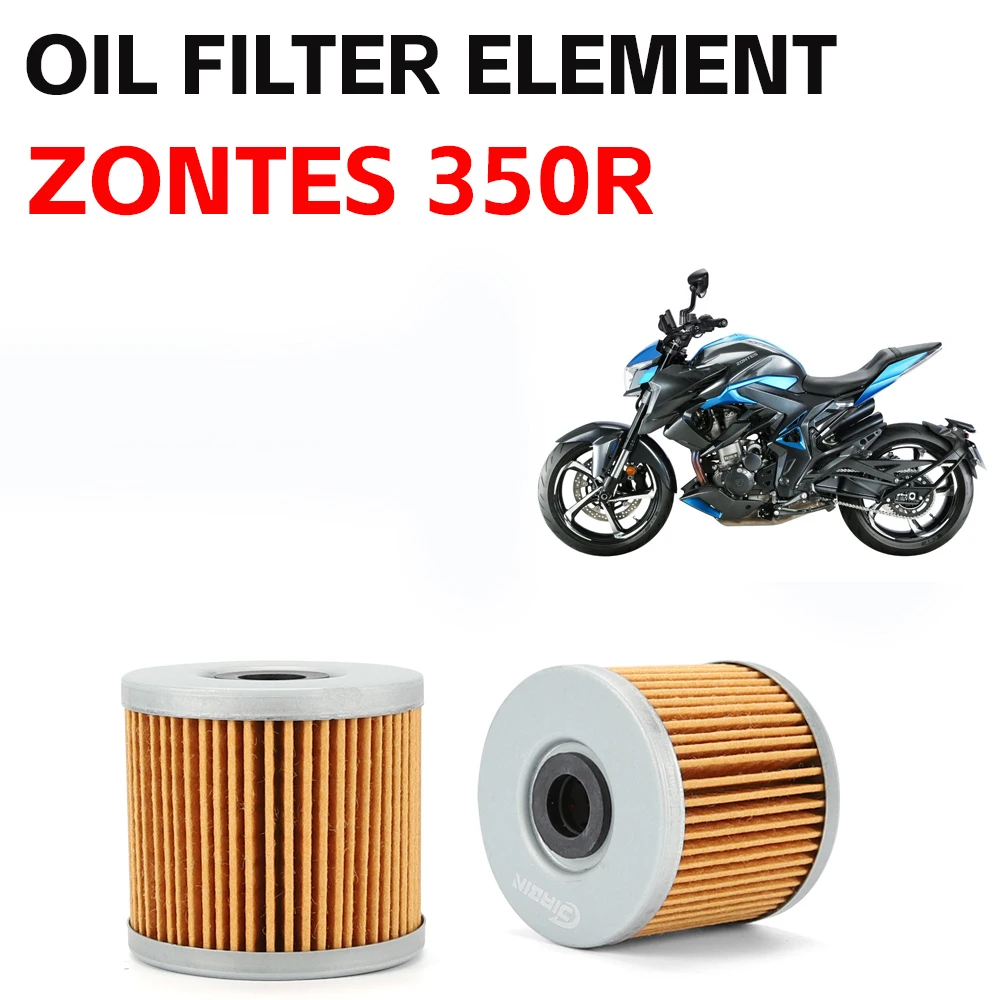 Motorcycle Oil Filter For ZONTES 350R 350R R350 GK 350 GK350 ZT350R 350VX 350T 350V Accessories