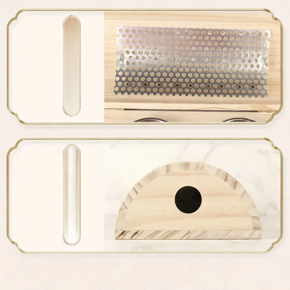 Cervical Spine Wood Massager Pillow Moxibustion Hot Compress Care Equipment Ergonomic Rest Support Health Relax Tool
