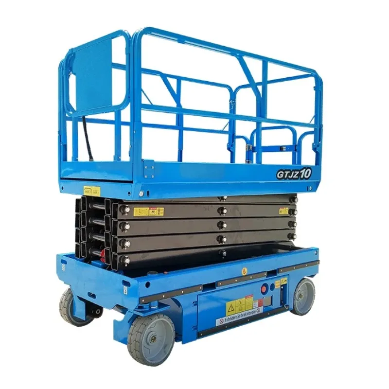 40ft 55ft Window Cleaning Hydraulic Cylinder Lift Mobile Elevator Electric Scissor Lift Table Price