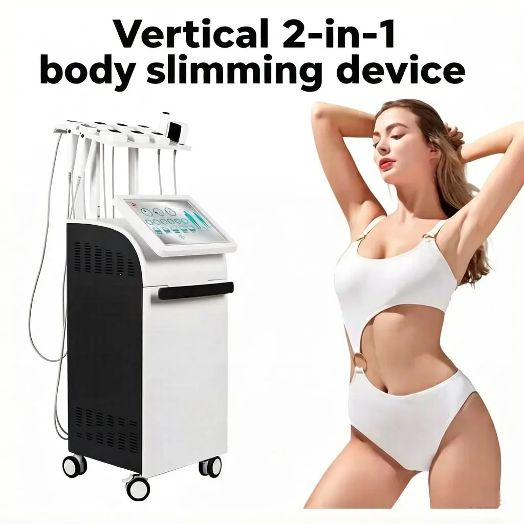Vertical 2-In-1 Slimming Device For Shaping Single Pole Beauty, Specifically Designed For Facial Lifting And Improvement