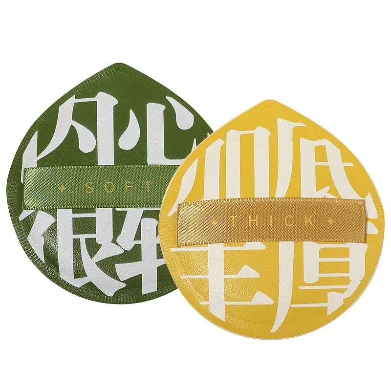 1/2/3 unidades Honey Points Puff, aplicador de maquillaje de doble uso (seco y húmedo) con efecto cojín de aire, suave y de gran tamaño, para base líquida