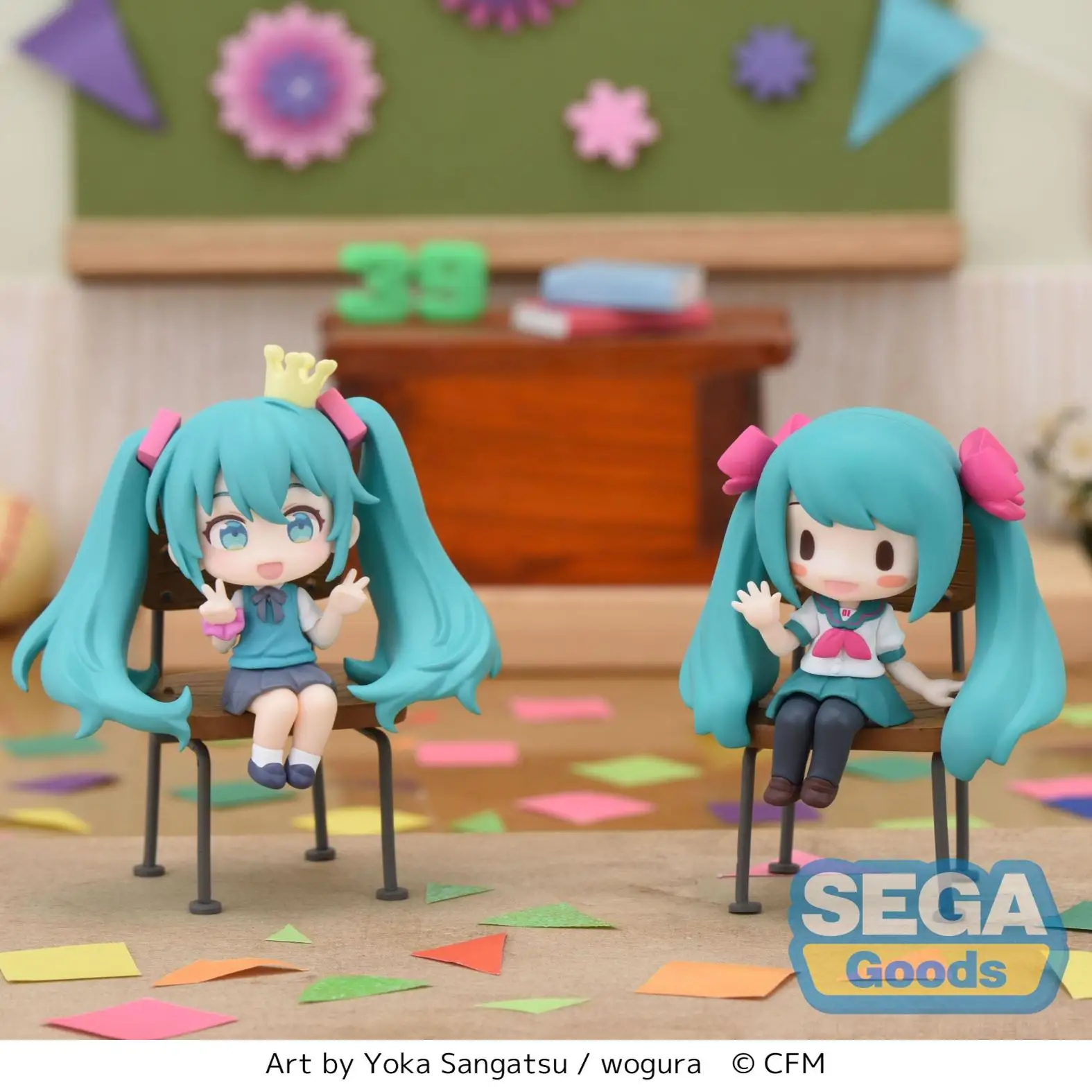 sega-vocaloid-16°-anniversario-statuetta-bean-eye-nuova-con-scatola-modellino-statico-da-collezione-anime-e-videogiochi