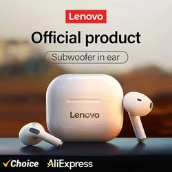 Original LP40 NEW Bluetooth V5.0 Earphones IPX4 Waterproof With Semi-in-ear Design Sport Headphones Low Latency Music Earbuds