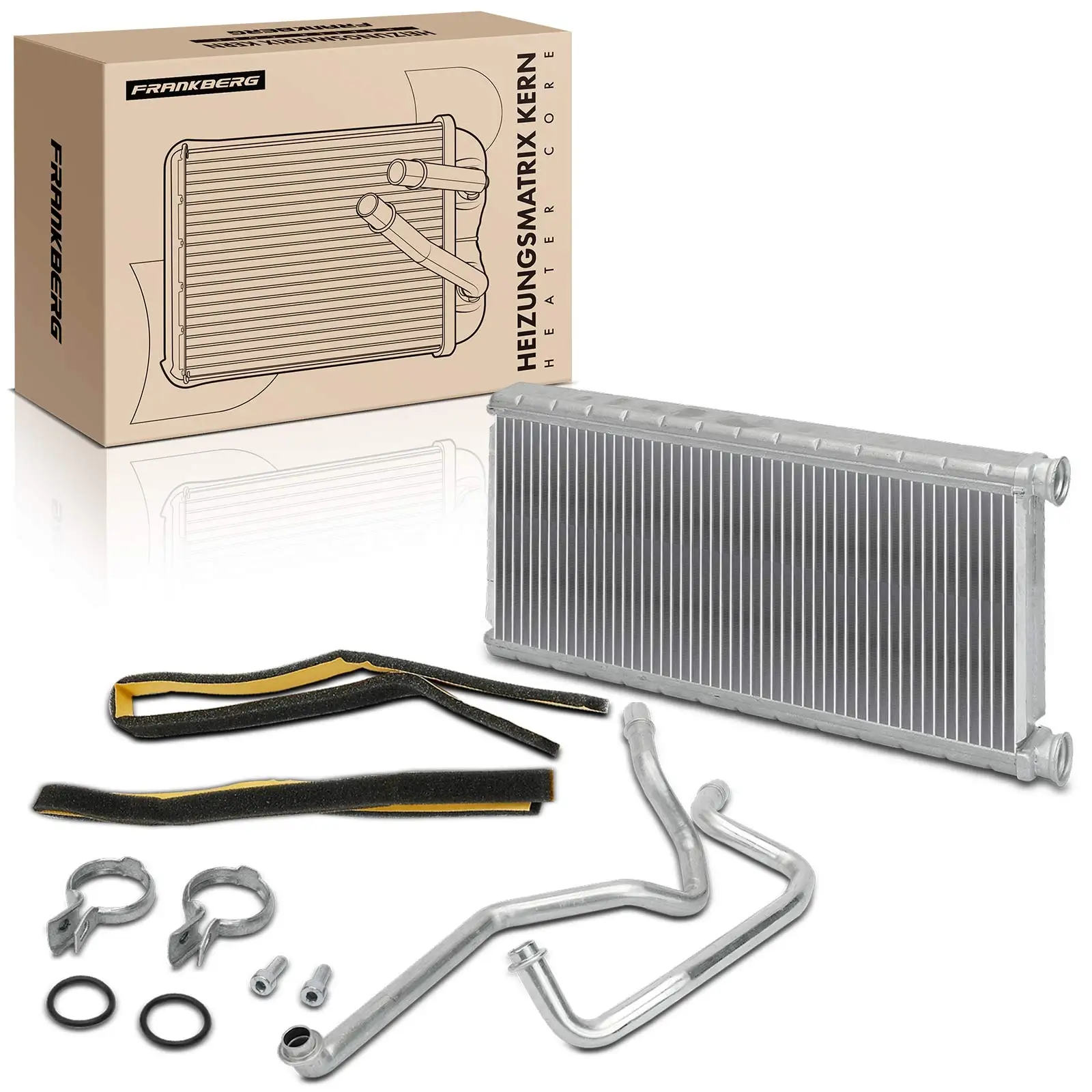 Frankberg 1x Warmtewisselaar Interieurverwarming voor Land Rover Discovery V L462 Range Rover L405 707221 LR036364