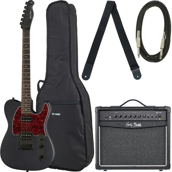 Gitara elektryczna TE-20HH SBK Standard Bundle 2, bezpłatna wysyłka