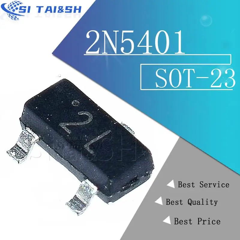 

Si Tai&SH 100PCS 2N5401 2L SMD MMBT5401 2L SOT-23 SOT23 Bipolar Transistors - BJT PNP Transistor new and original Data system
