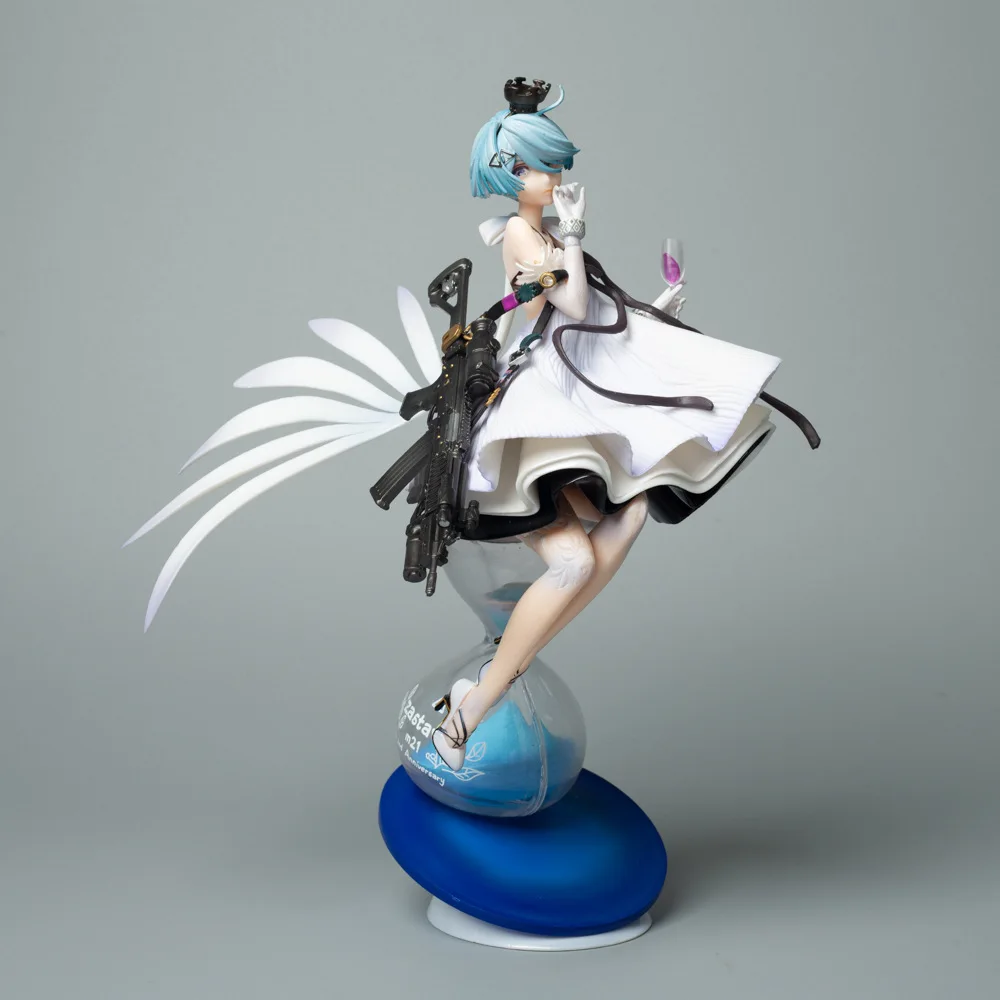 27cm Girls Frontline Zas M21 White Queen Game Girl Figures Statue Cartoon Girl Models Boys Collectible Toys Ornament Doll Toys