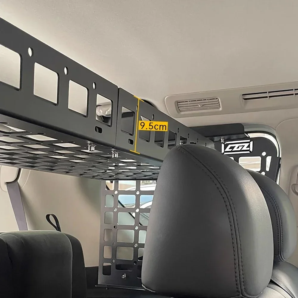 

Rear Racks Accessories For Nissan Patrol Y62 Side Window Molle Cargo Storage Organization Patrol Y62 Roof Rack Modification