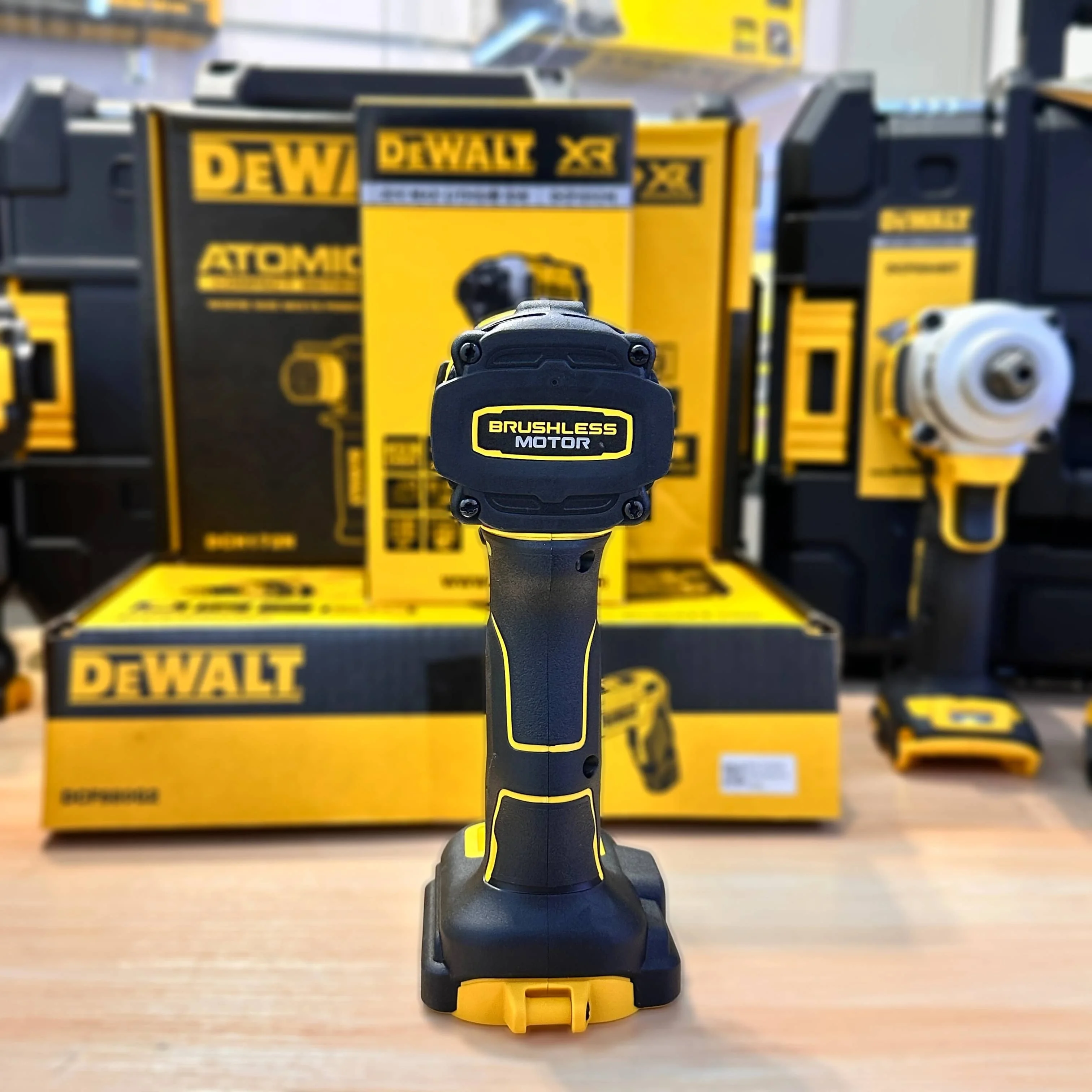DEWALT DCF850 20V MAX Trapano a percussione a batteria 205NM Motore brushless da 1/4 di pollice Cacciavite elettrico portatile ricaricabile a 3 velocità