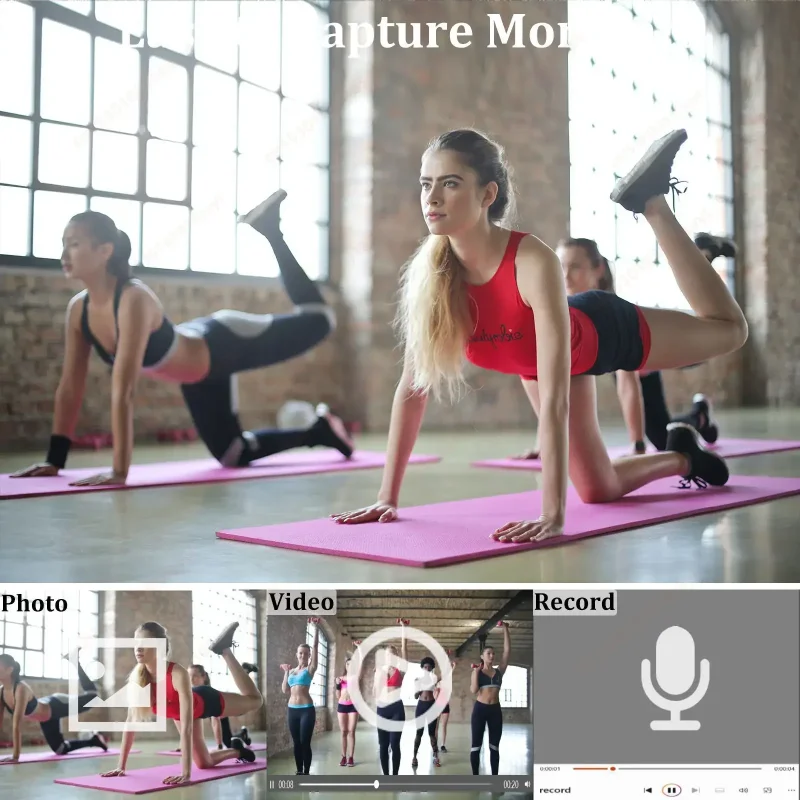 L9 WIFI Mini Kamera na Ciało HD Przenośna Kamera Sportowa Klips Tylny 180 °   Obrotowa kamera noktowizyjna na podczerwień dla kierowców rowerów podróżujących