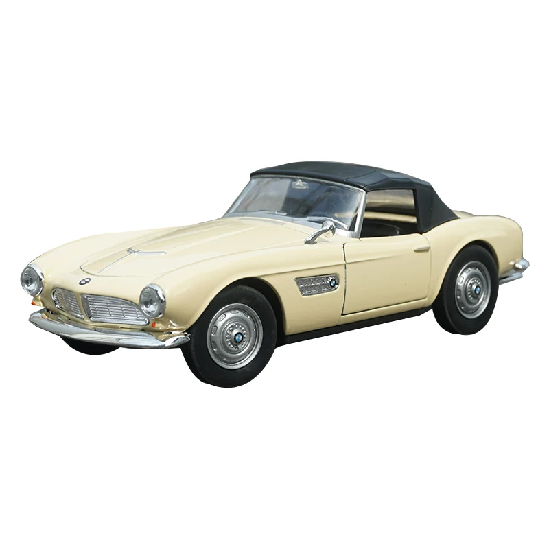 WELLY 1:24 BMW 507 Convertible BMW 507 Soft-Top 1956 Alloy Car Model Diecasts & Toy Vehicles Collect Car Toy Boy Birthday gifts