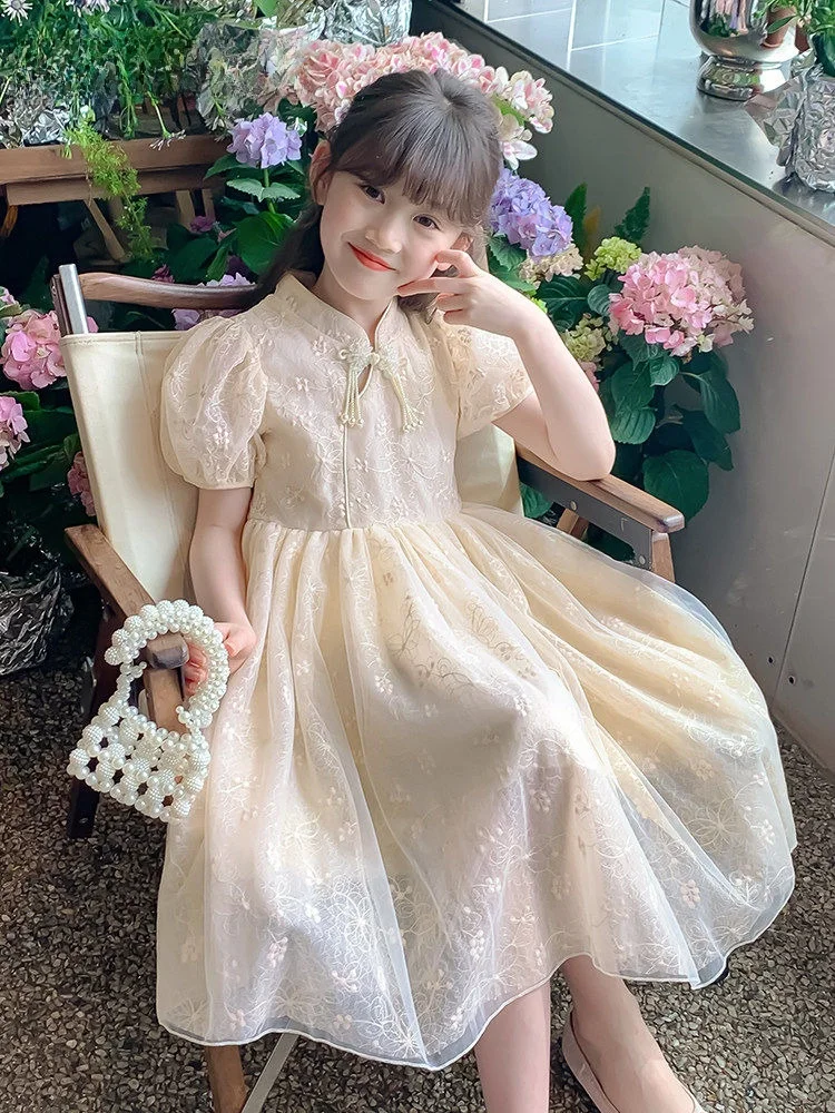 nuovo-vestito-estivo-per-bambine-stile-cinese-2026-gonna-principessa-traspirante-e-delicata-sulla-pelle-manica-corta-lunghezza-media-abbigliamento-per-bambini