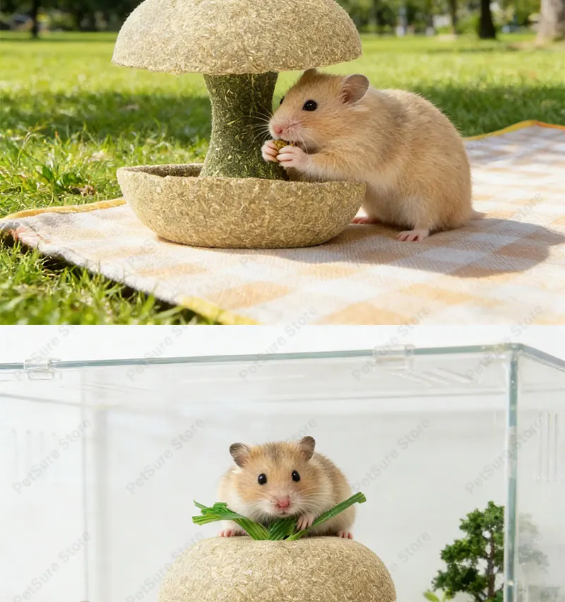 Hamster Chew Toys for Teeth & Natural Timothy Grass Bunny Treats S69628a6af1124be1828d3fd82ee5f069N