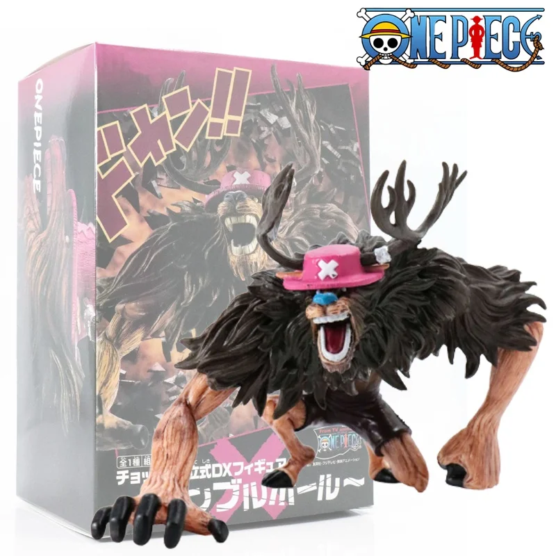 10CM One Piece Anime Figure Chopper Runaway Action Figure PVC Ornament Statue Collection Model Toy