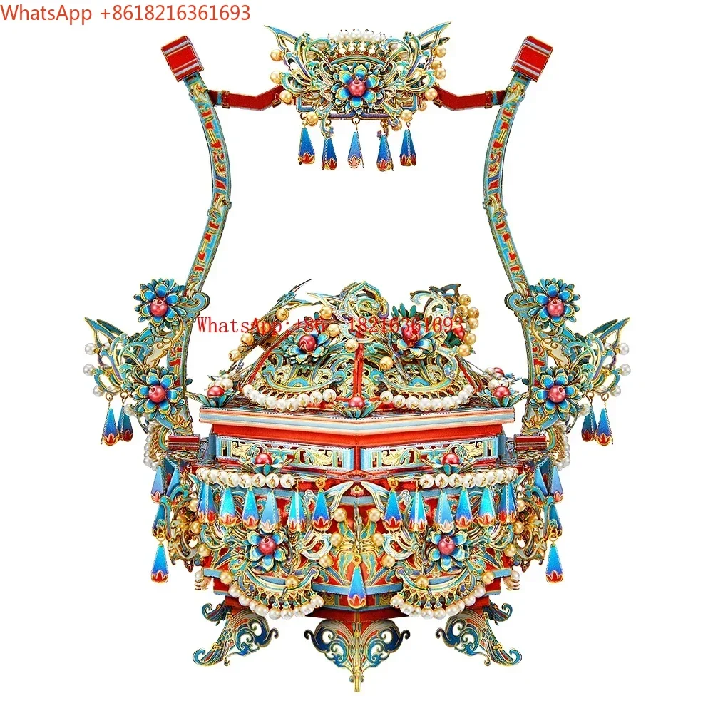 Limited Offer Creative Handmade DIY Gift Set, 3D Metal Model Kit, Kingfisher Basket, 3D Metal Puzzle Assembly Model