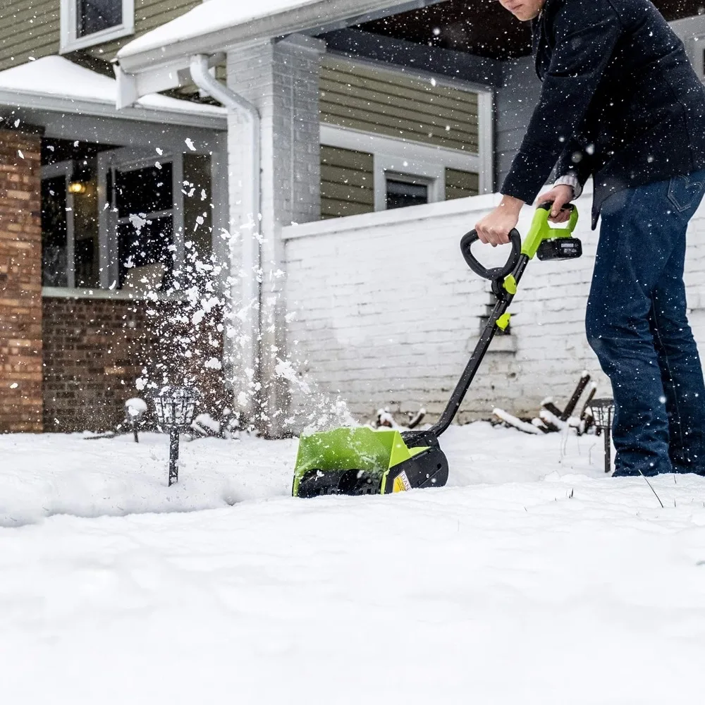 20-Volt 12-Inch Cordless Electric Snow Thrower